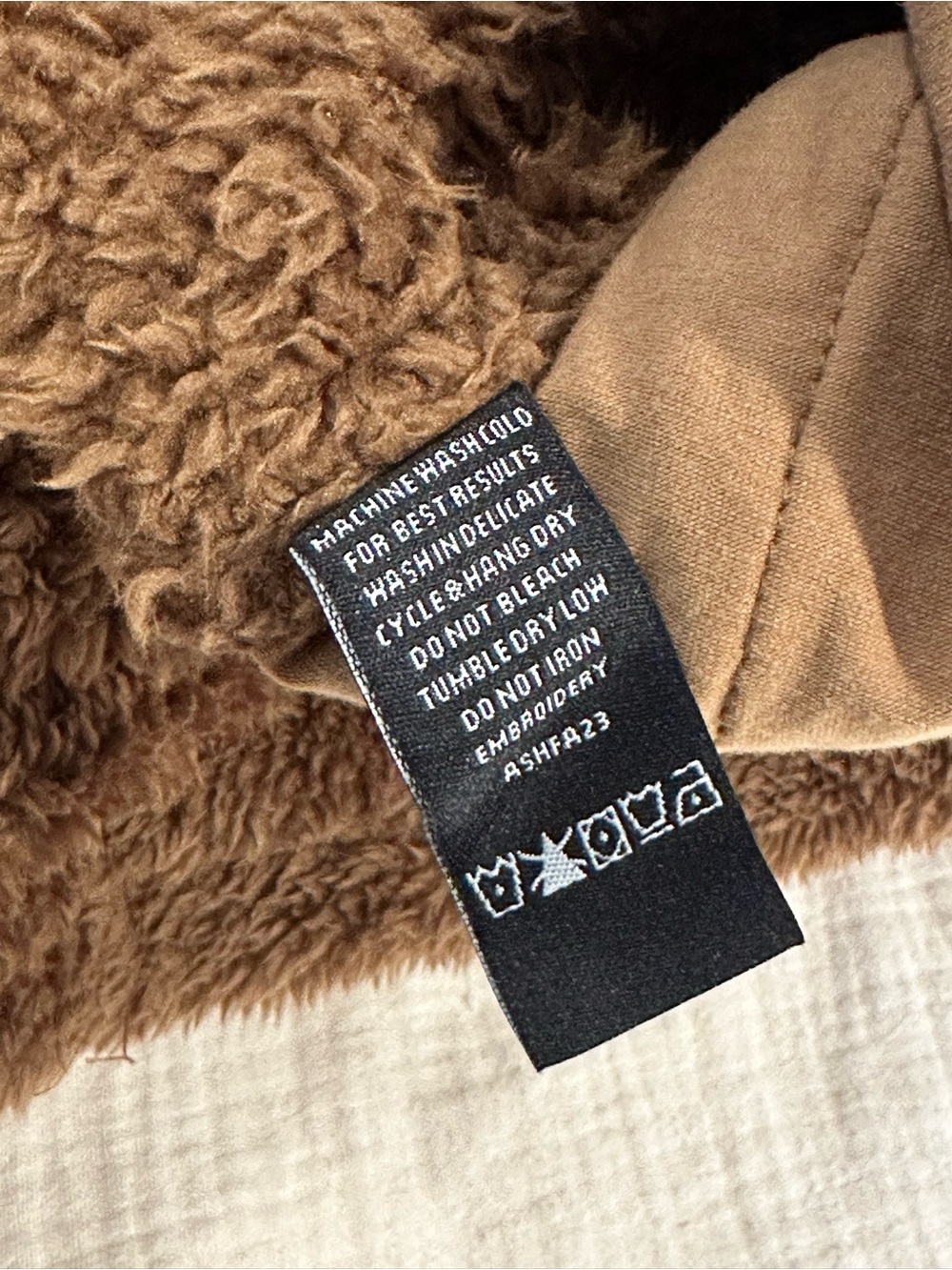 Kimes Ranch Brown Plush Fleece Pullover - Picture 6 of 6